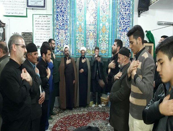 فراهان با شهادت حضرت زهرا(س) اشک ماتم ریخت
