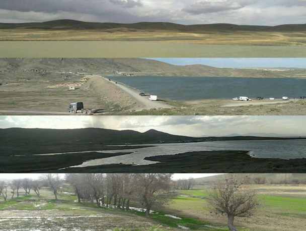 زندگی در سد های کمیجان جریان گرفت +عکس