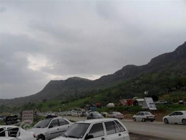 سیزده بدری با طعم باران در باشت + تصاویر