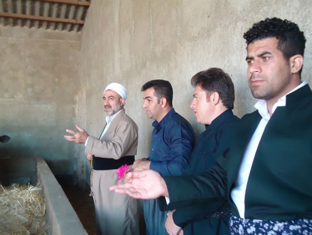 بازدید از یک پروژه اقتصاد مقاومتی در شهرستان جوانرود