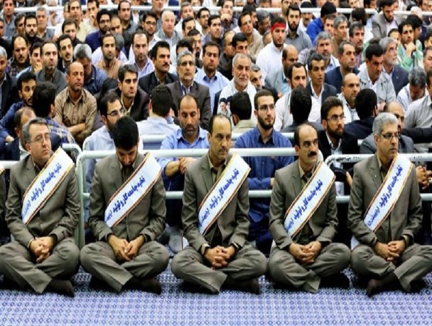 بسیجی نخبه گلپایگانی، کار آفرین نمونه کشور در سال ۹۵ شد