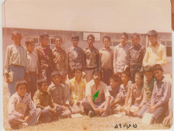 معلم شهید «علیرضا علی آبادی» در قاب تصویر