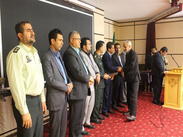 مراسم تجلیل از شوراها و کارگران میاندورود
