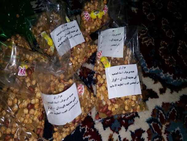 ارمغان بانوان دیار شهید همدانی برای مدافعان حرم