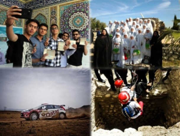نقاشی سه بعدی در مترو/ نجات معجزه آسای پیرمرد از ته چاه/ حضور خندوانه‌ای‌ها در شیراز
