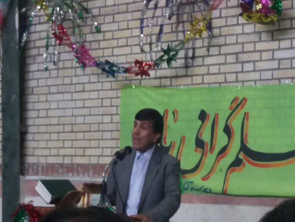 مراسم بزرگداشت روز معلم در بخش تیکمه داش شهرستان بستان آباد برگزار شد