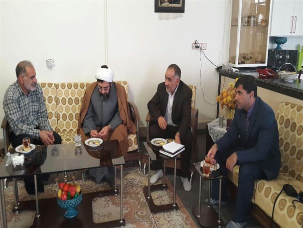 دیدار با جمعی از جانبازان شهرستان صحنه + تصاویر