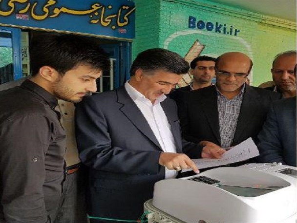 مانور انتخابات تمام الکترونیک در شهرستان تویسرکان برگزار شد