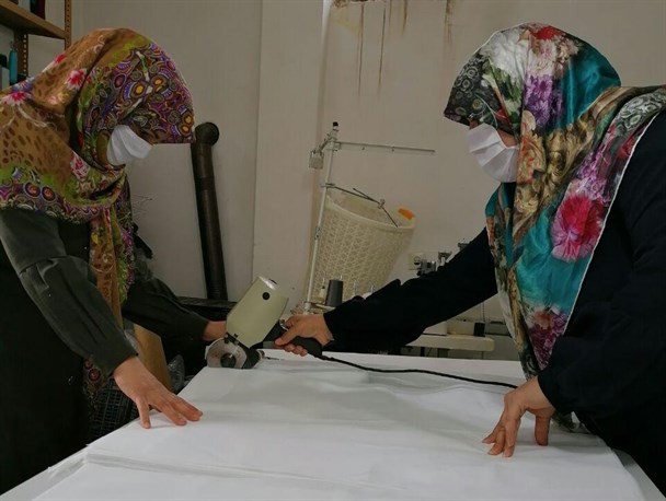 تولید بیش از 90 هزار اقلام بهداشتی در یک کارگاه خیاطی مهارت آموزی