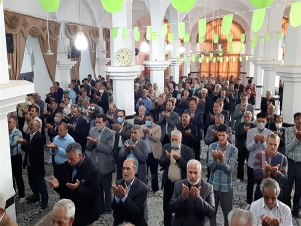 اقامه نماز وحدت آفرین عید فطر در خلیل آباد