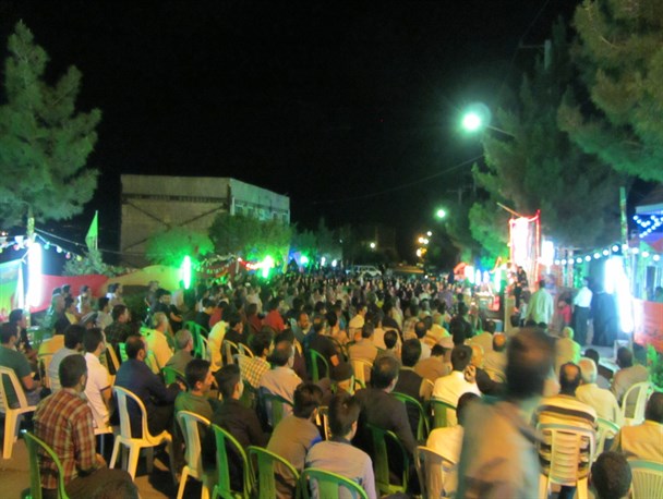 تصاویر جشن میلاد امام زمان (عج) شب نیمه شعبان در نراق + عکس