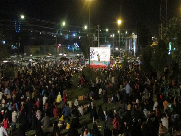جشن بزرگ نیمه شعبان در گچساران برگزار شد+تصاویر