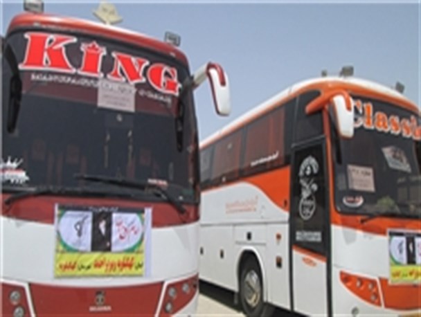 کاروان زائران کهگیلویه عازم مرقد امام شد