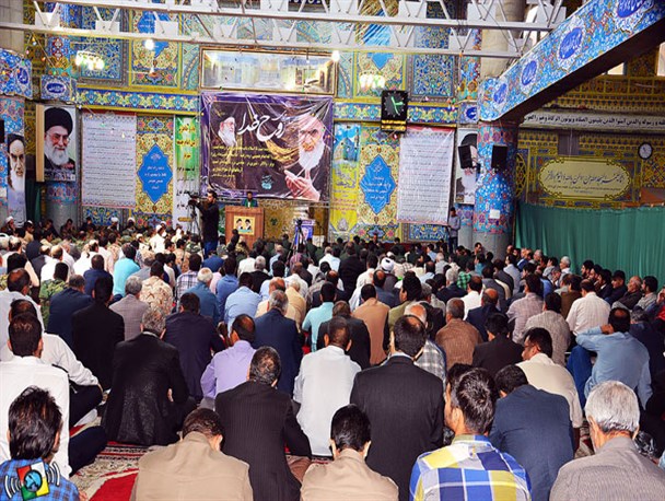 مراسم بزرگداشت سالگرد ارتحال امام خمینی(ره) در مصلای شهریار + تصاویر