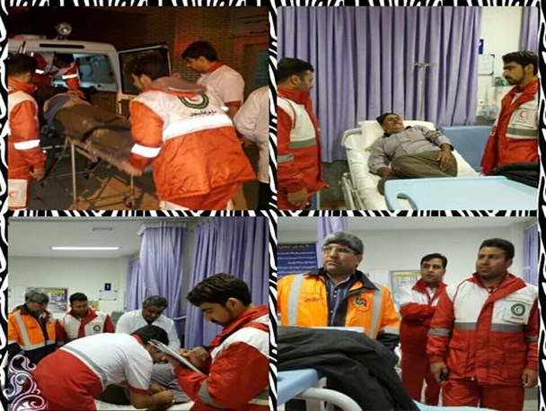 صاعقه به یکی نفر از عشایر شهرستان فاروج آسیب زد