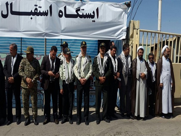 استقبال مسئولان اسلامشهر از زائران حضرت امام خمینی(ره)/تصاویر