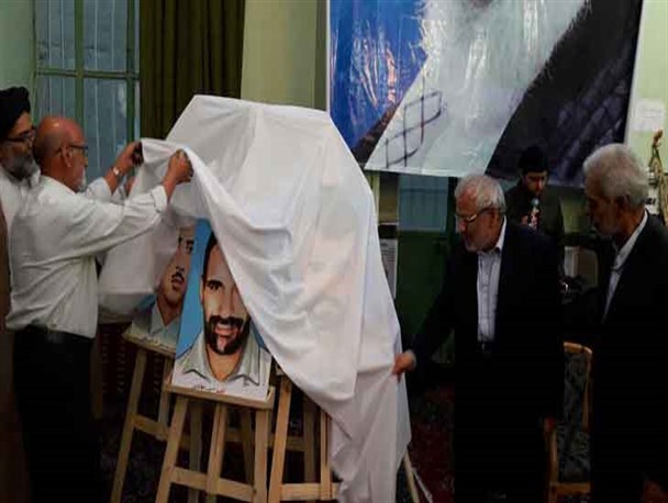 برگزاری آیین رونمایی از تمثال شهدای ۱۵ خرداد ورامین برگزار شد + تصاویر