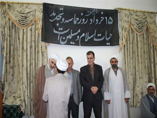 مراسم ارتحال امام(ره) و قیام 15خرداد در شهرستان گمیشان برگزار شد+تصاویر