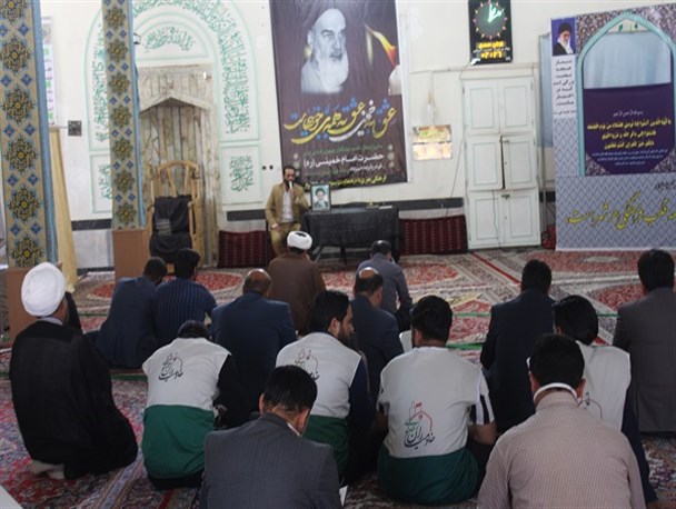 برگزاری مراسم سالروز جانسوز رحلت بنیانگذار کبیر انقلاب اسلامی در رشتخوار