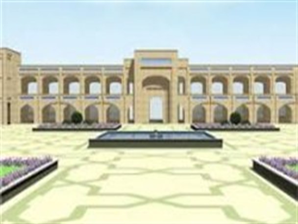 صحن و سرای امام زادگان باقریه (ع) محل فیوضات و برکات و موضع نزول رحمت و عنایت الهی و قطعه ای از بهشت است