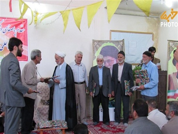 از مادحین پیشکسوت تقدیر شد/تصاویر