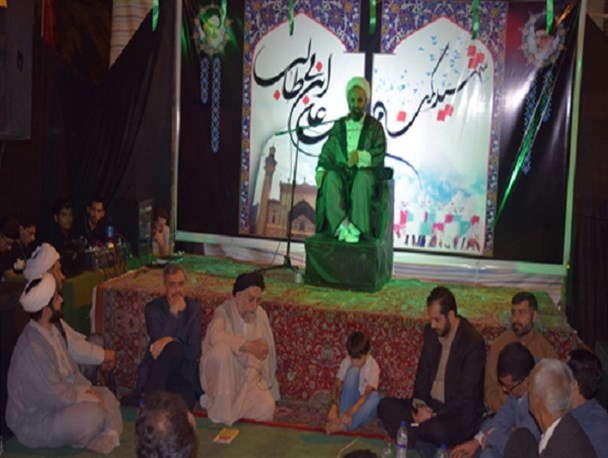 مراسم عزاداری به مناسبت هفتمین شب شهادت حضرت علی (ع) درجویبار