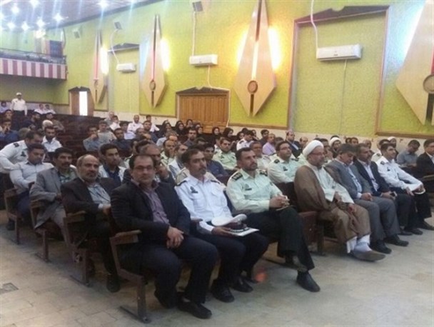 طی مراسمی، سروان مرادی رئیس پلیس راهور برخوار شد+ تصاویر