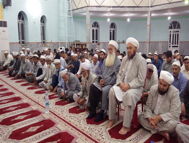 مراسم احیاء اهل سنت شرق گلستان در شب 27 ماه رمضان+تصاویر