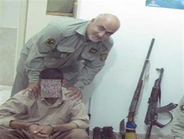 شکار با سلاح جنگی در کوه سفید دماوند!؟