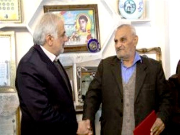 پدر شهیدان رضایی به فرزندان شهیدش پیوست