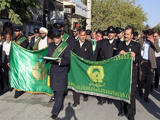 کاروان زیر سایه خورشید به استان مرکزی سفر می‌کند