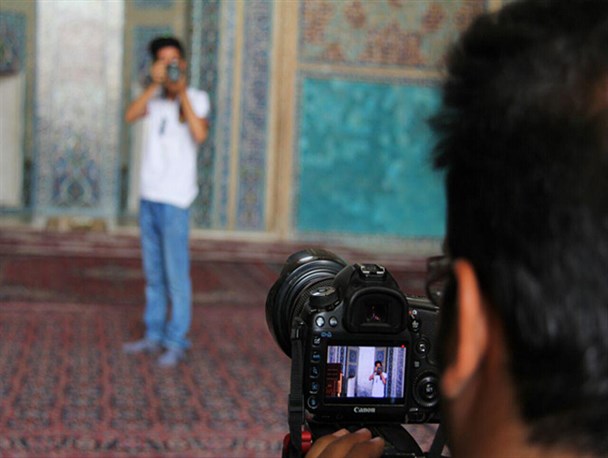 فیلمبرداری«قاب آخر»اثر بانوی فیلمساز یزدی پایان یافت+تصاویر