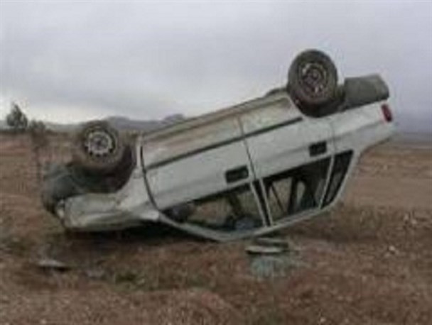 چهار سرنشین پراید در گلپایگان مصدوم شدند