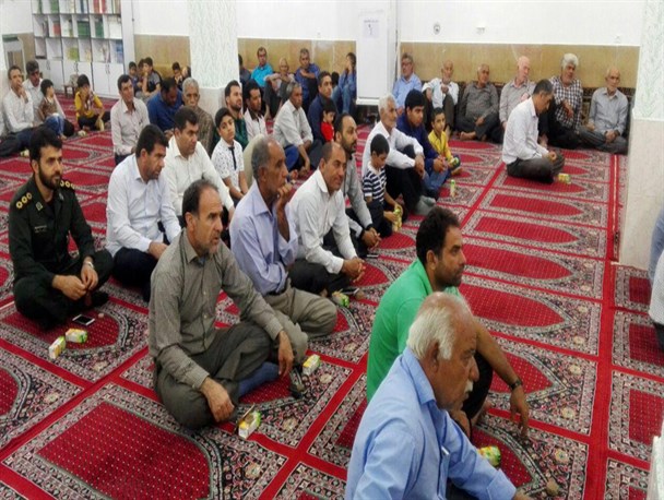 جشن میلاد امام رضا با سخنرانی امام جمعه قیروکارزین+تصاویر