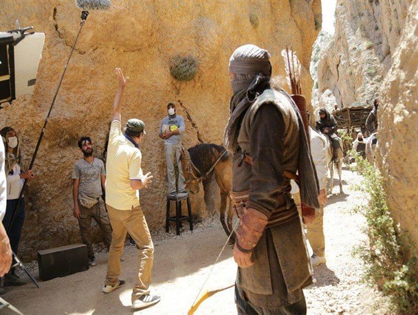 اولین تصاویر از پشت صحنه فاز جدید «سلمان فارسی»/ تلاش میرباقری برای ساخت عظیم‌ترین سریال تلویزیون