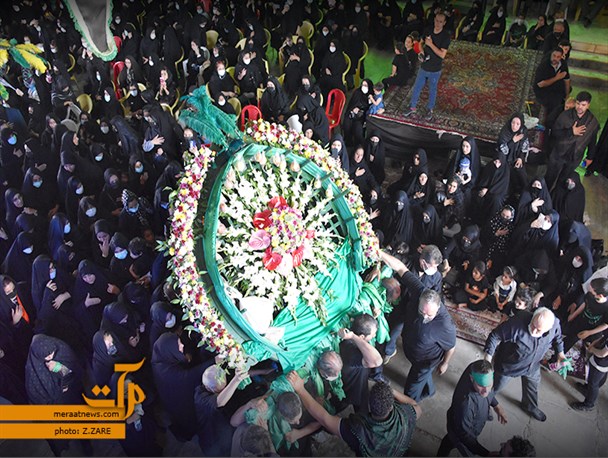 آیین طوق گردانی و سنگ زنی در روستای علاء سمنان