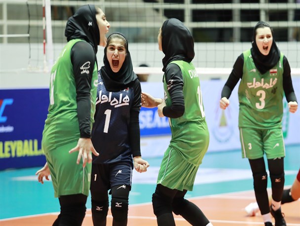 پیروزی زنان ملی‌پوش والیبال در اردوی تدارکاتی استانبول