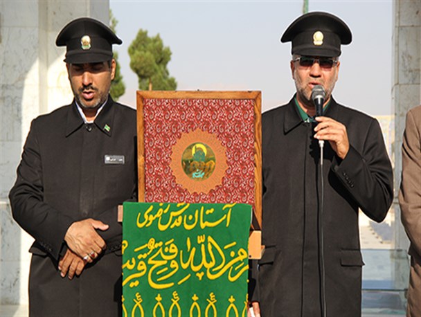 عطر و گلاب رضوی در آسمان دامغان پراکنده شد+ تصاویر