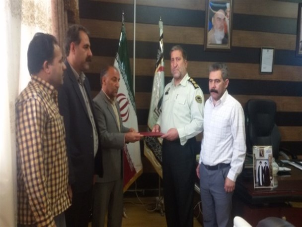 تجلیل از فرمانده انتظامی شهرستان اسلام آبادغرب+ تصویر