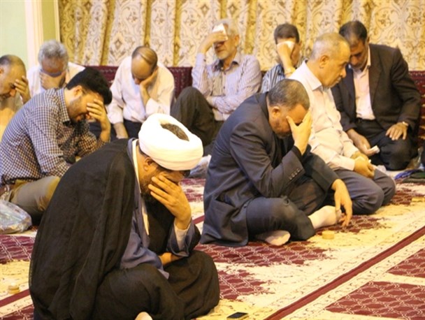 شام غریبان شهادت جوادالائمه(ع) در مصلی امام خمینی(ره) میاندوآب + تصاویر