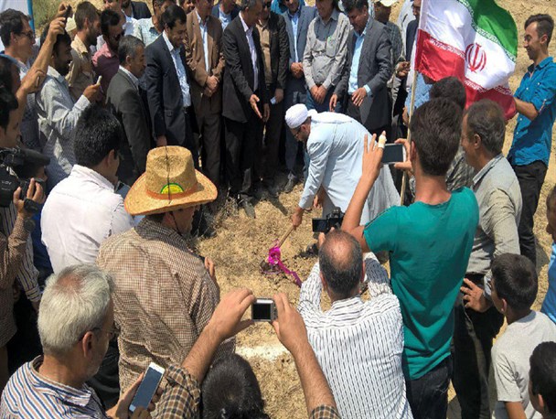 بهره برداری از دو پروژه بزرگ کشاورزی در گنبد/گزارش تصویری