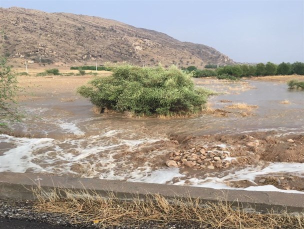 عکس/باران تابستانی در ماهور باشت گچساران
