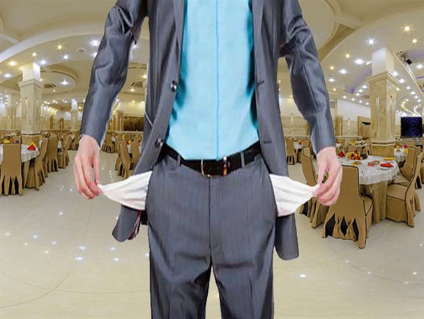 قیمت های نجومی تالار های گرگان جیب زوج های جوان را خالی می کند