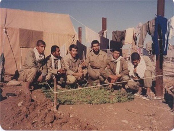 بازی تی تی بچه های گردان فجر تا باغچه معروف دسته الحدید+تصاویر