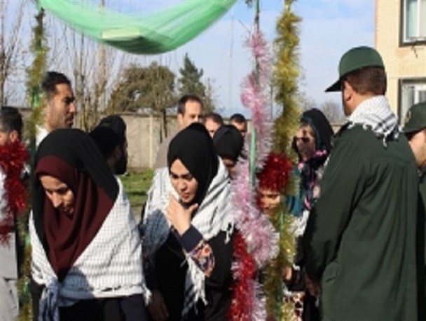 اعزام کاروان راهیان نور خواهران ناحیه عشایری اردبیل به مناطق عملیاتی شمال‌غرب