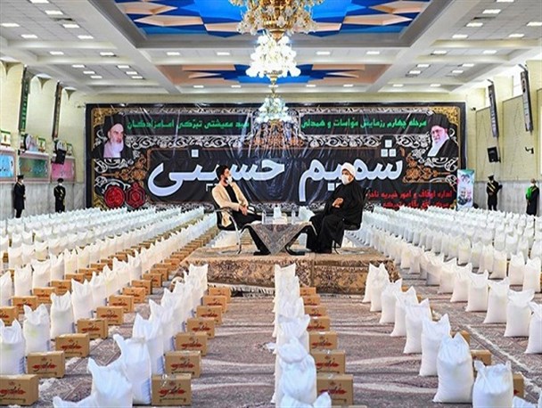 توزیع ۱۴هزار بسته معیشتی در رزمایش شمیم حسینی مازندران