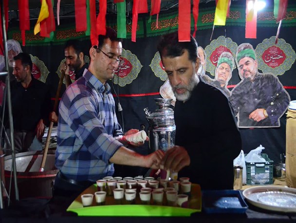 حال و هوای موکب دانشجویی استان یزد