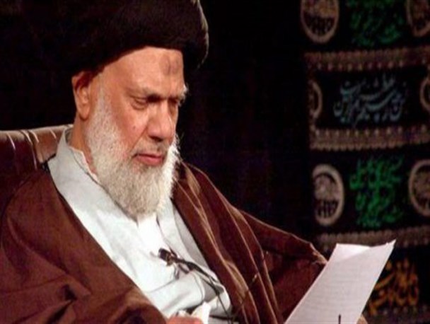 عمل حکیمانه آیت الله حائری آبی بر آتش آشوب های اخیر در عراق