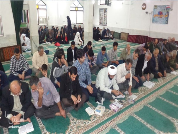 مراسم پرفیض دعای عرفه در شهر رانکوه