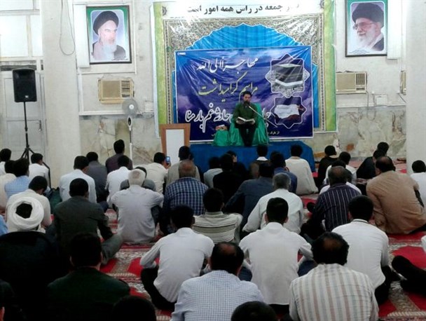 برگزاری گرامیداشت جانباختگان حادثه منا در میناب /تصویر
